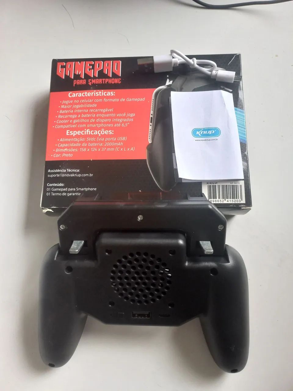 Gamepad knup para celular (nunca usado) - Foto 2