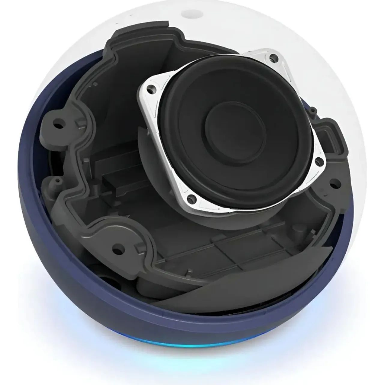 ALEXA ECHO DOT 5ª GERAÇÃO - PRETO E BRANCO  - Foto 3
