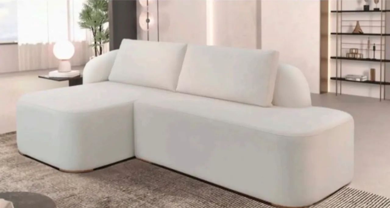 Sofá Moderno Design Orgânico Premium - Foto 4