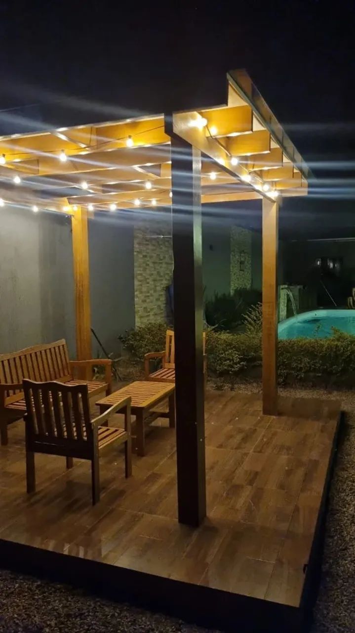 Espaço para eventos com Piscina / Até 100 pessoas - Águas Lindas. - Foto 5