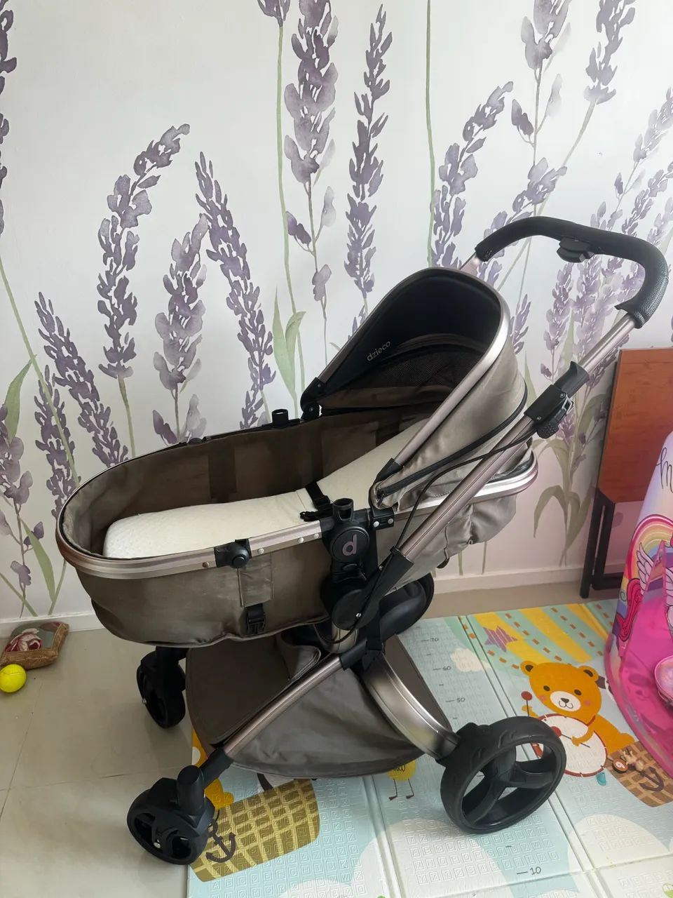 Carrinho De Bebê Dzieco Vulkan - Foto 3