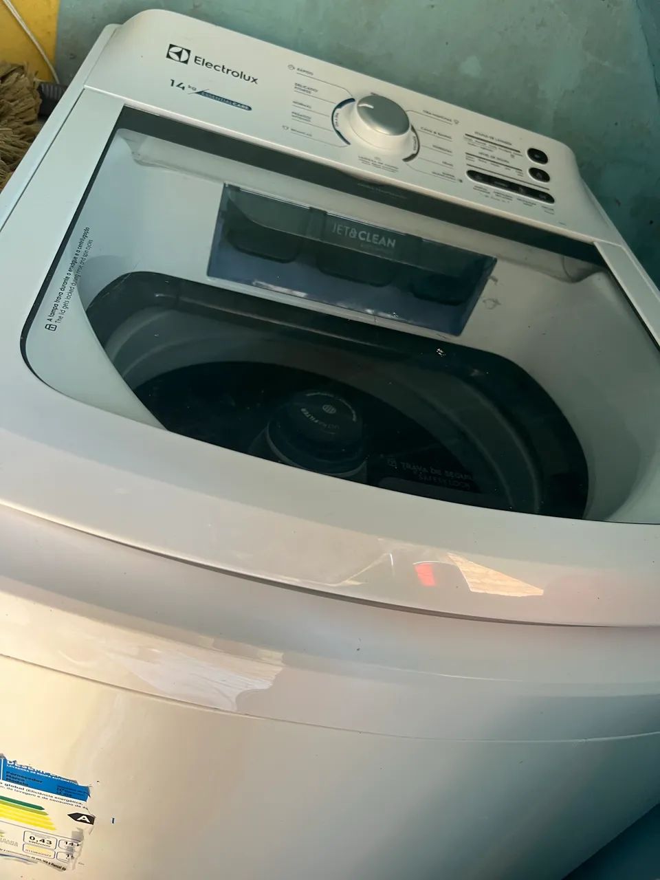 Máquina de lavar eletrolux 