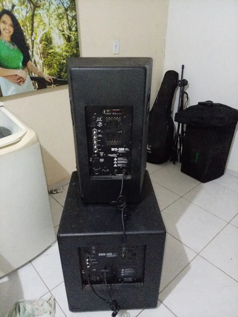 Caixas ativas sub e voz - Foto 4