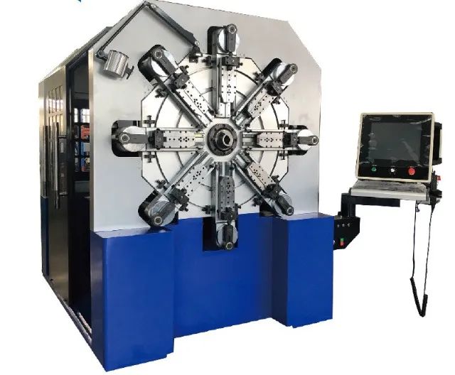 Equipamento p/ Fabricação e Produção de Molas CNC 14 Eixos 1,00mm/4,00mm