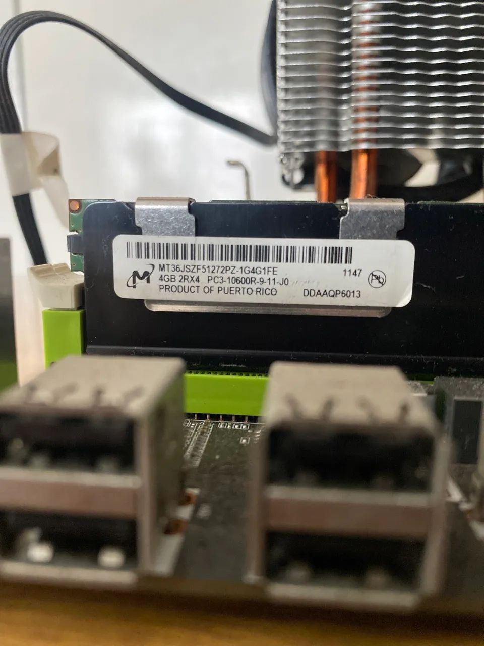 Kit Xeon (Placa mãe + Processador + RAM + Dissipador) - Foto 4