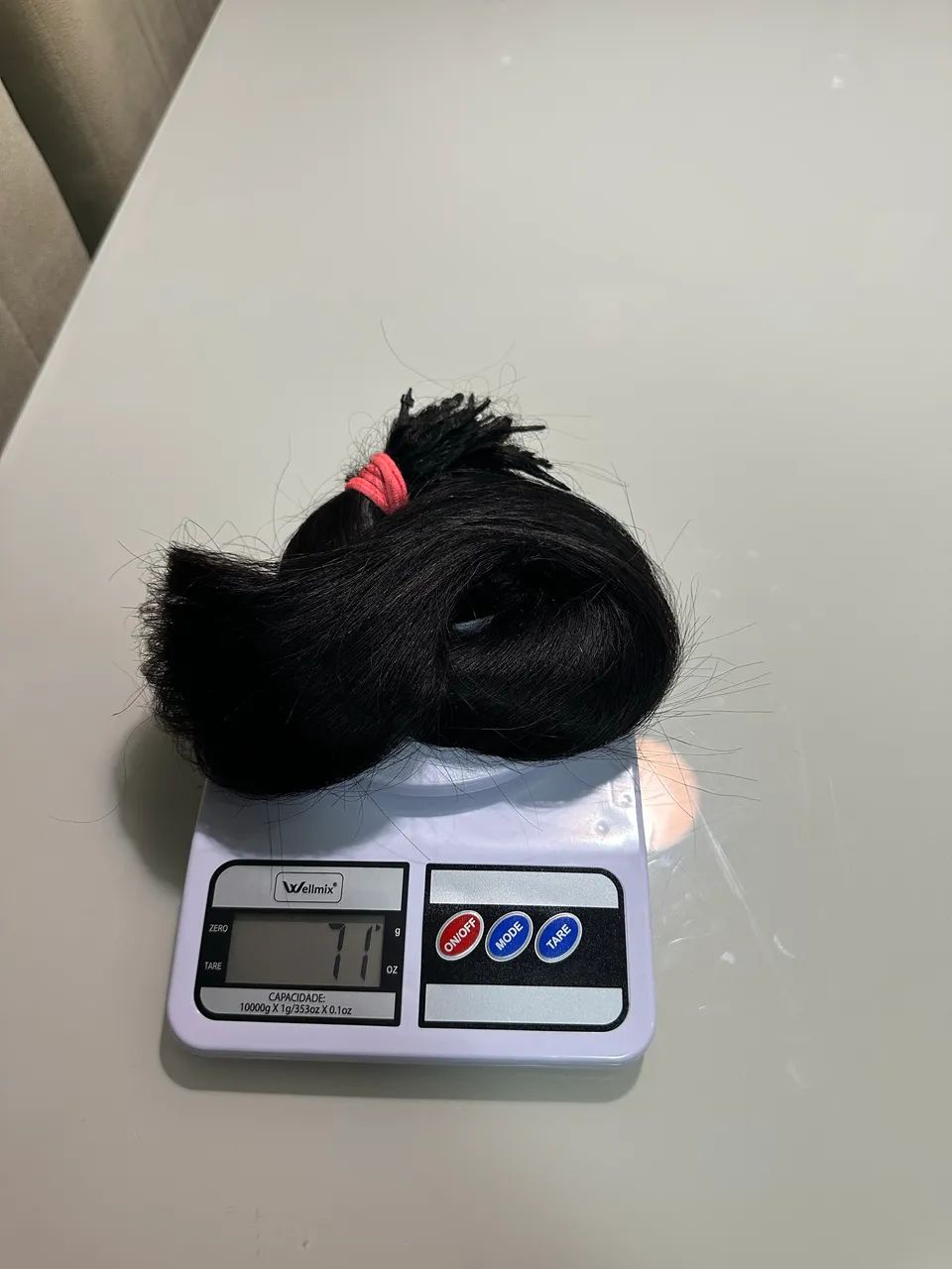 Cabelo humano | 55 cm | aprox. 70 g | Microlink