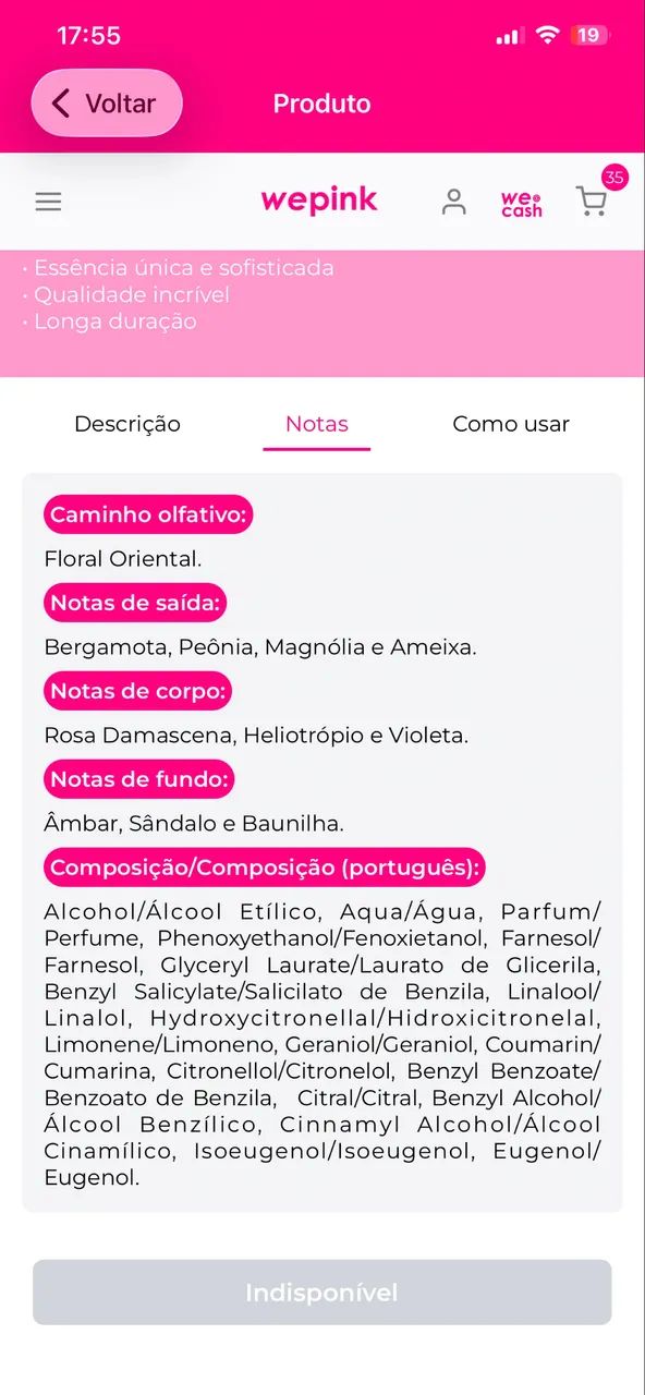 Body Splash Wepink Marry Christmas - Foto 3