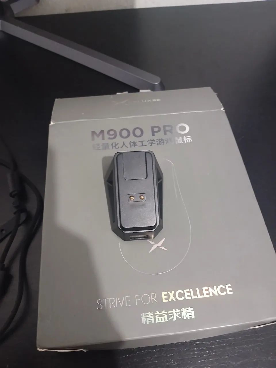 Mouse Delux m900pro 8k com dock de carregamento - Foto 4