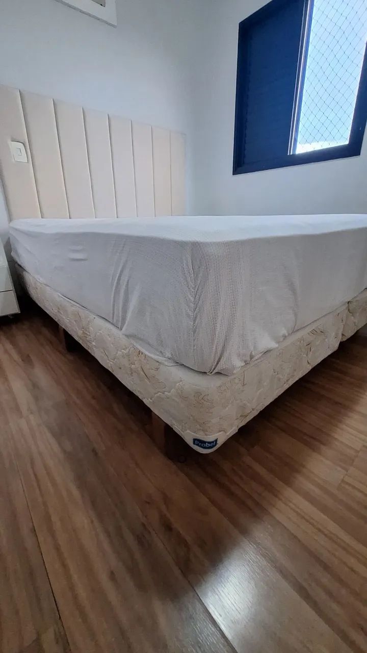 Cama queen box com colchão Probel guarda costas - Foto 2