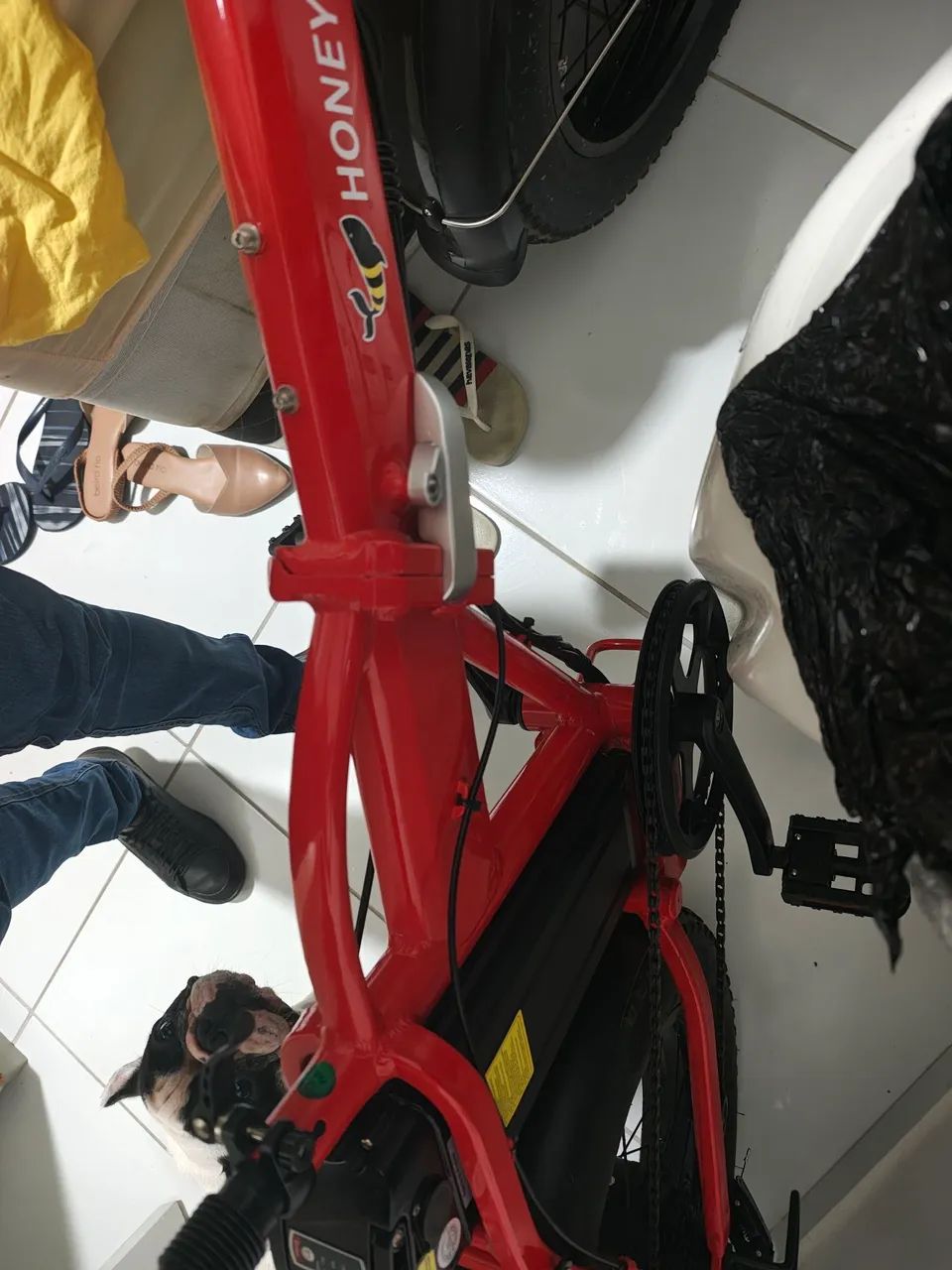 Bicicleta elétrica honeywhale  - Foto 5