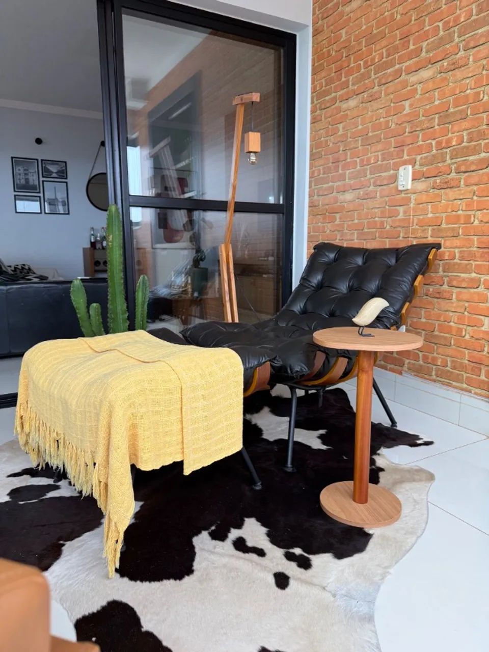 Poltrona Costela de Adão com Puff - Foto 4