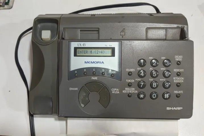 Fax e Telefone Sharp UX-45 - Foto 2