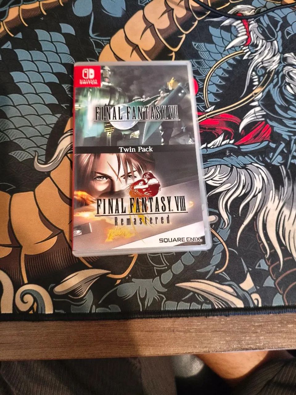 Final fantasy Twin pack VII e VIII usado Switch 
