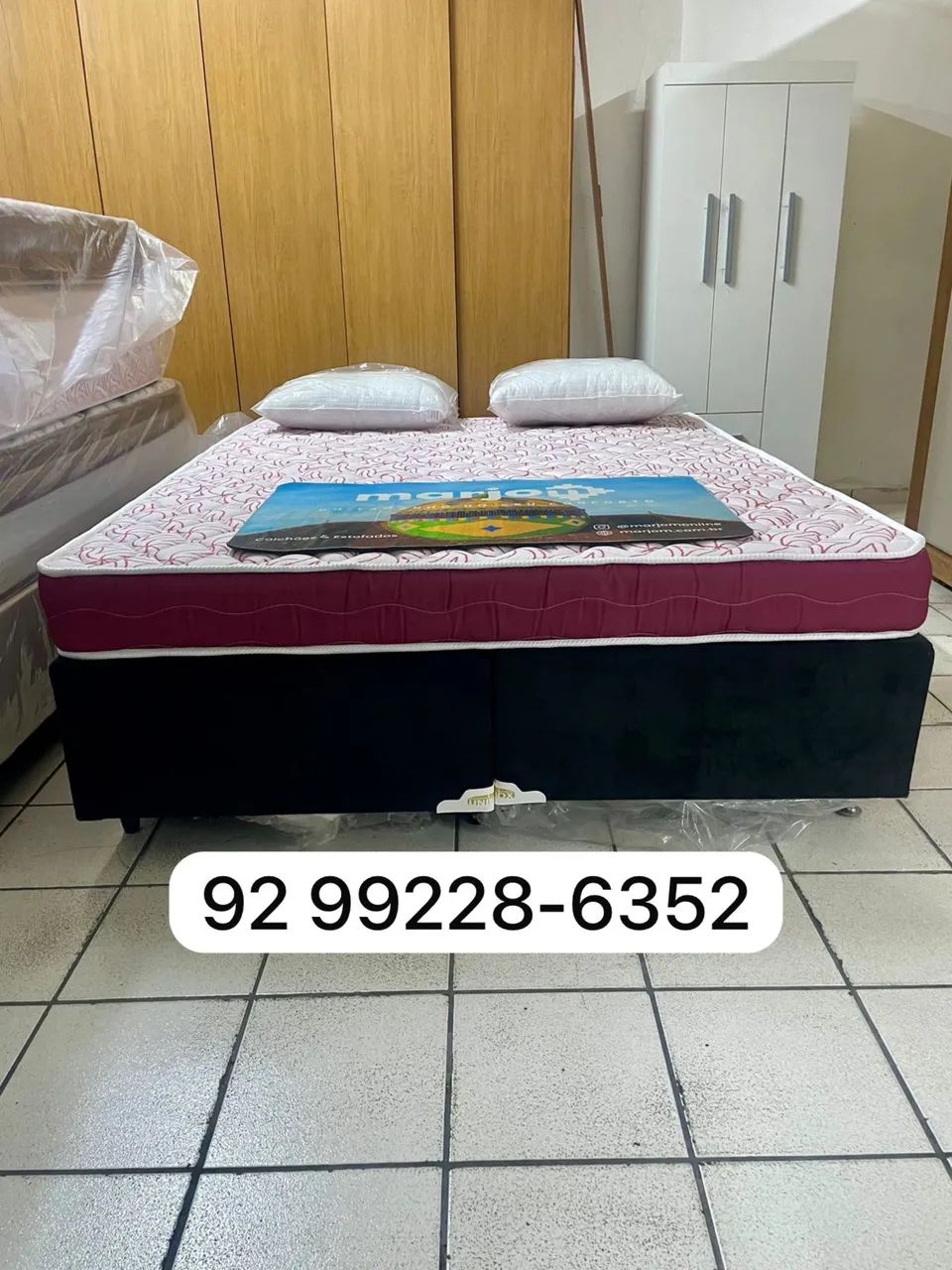 Cama queen completa 