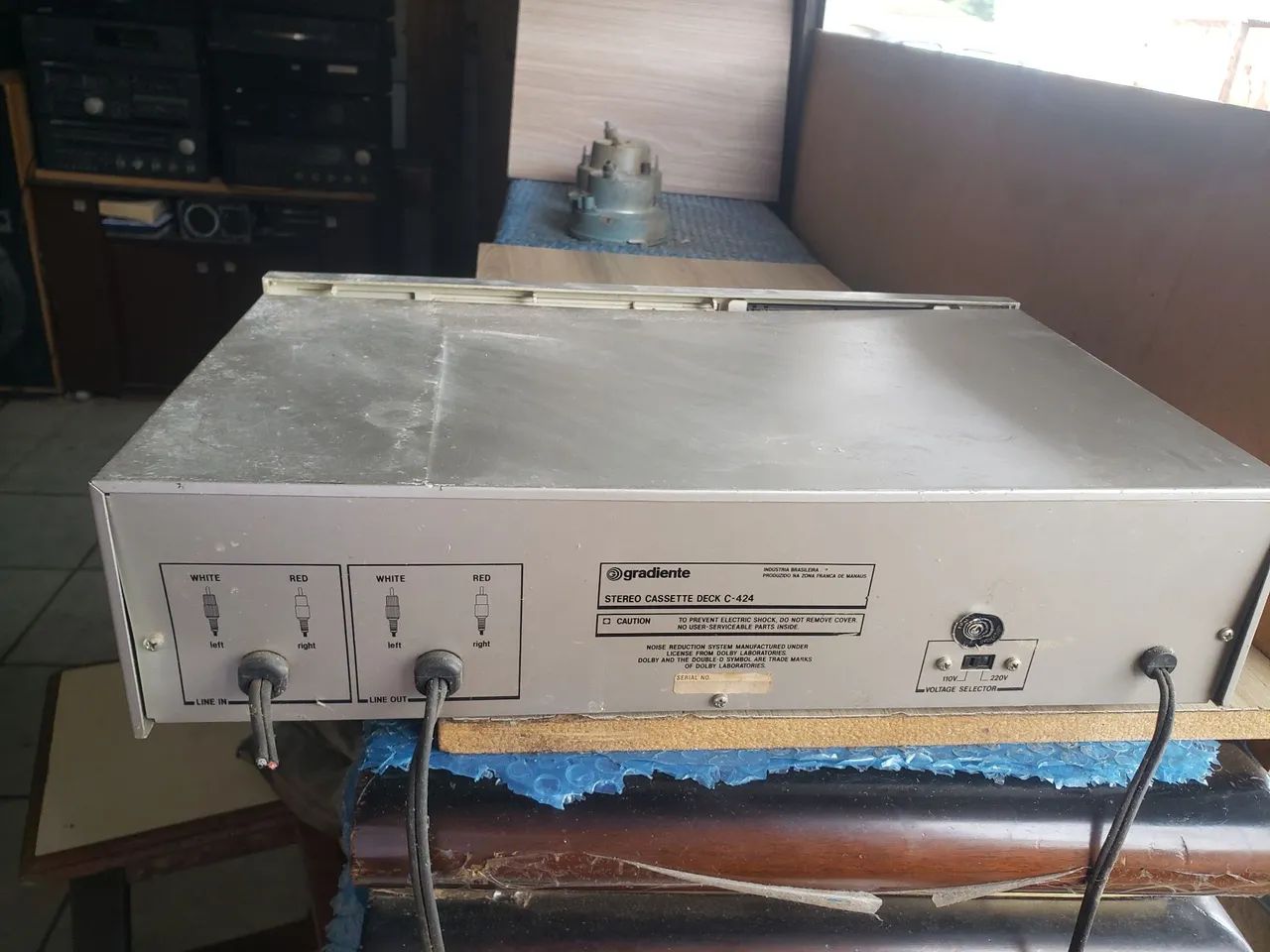 Tape Deck Gradiente C-424 Pra Retirar Peças  - Foto 2