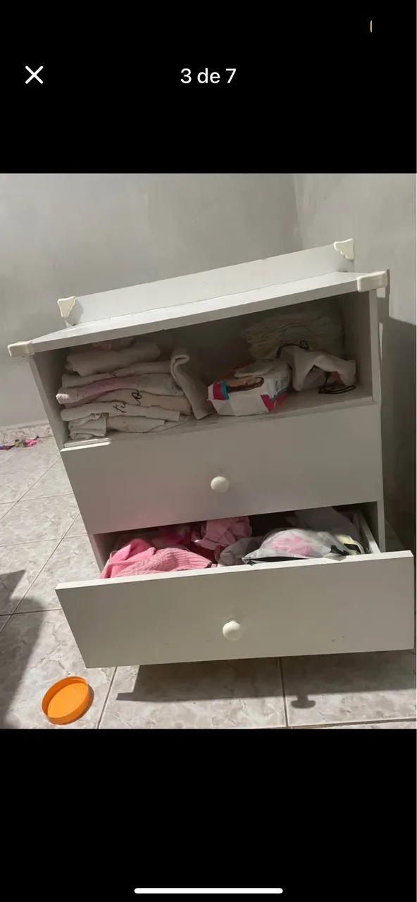 Berço com cômoda  - Foto 5