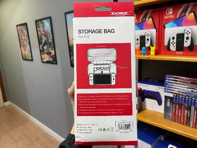 Case de proteção para Nintendo Switch V1, V2 e Oled (Somos Loja) - Foto 2