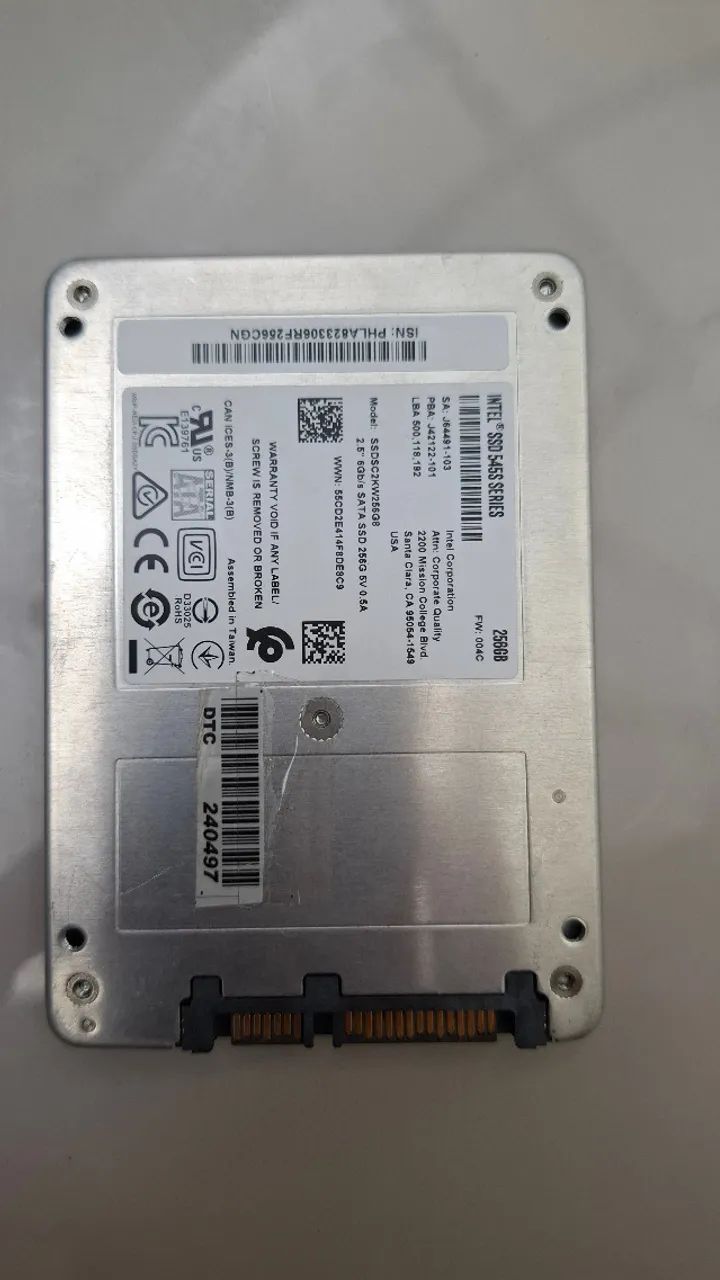 Combo Armazenamento Notebook/PC: HD 1TB + SSD 256GB - Foto 3