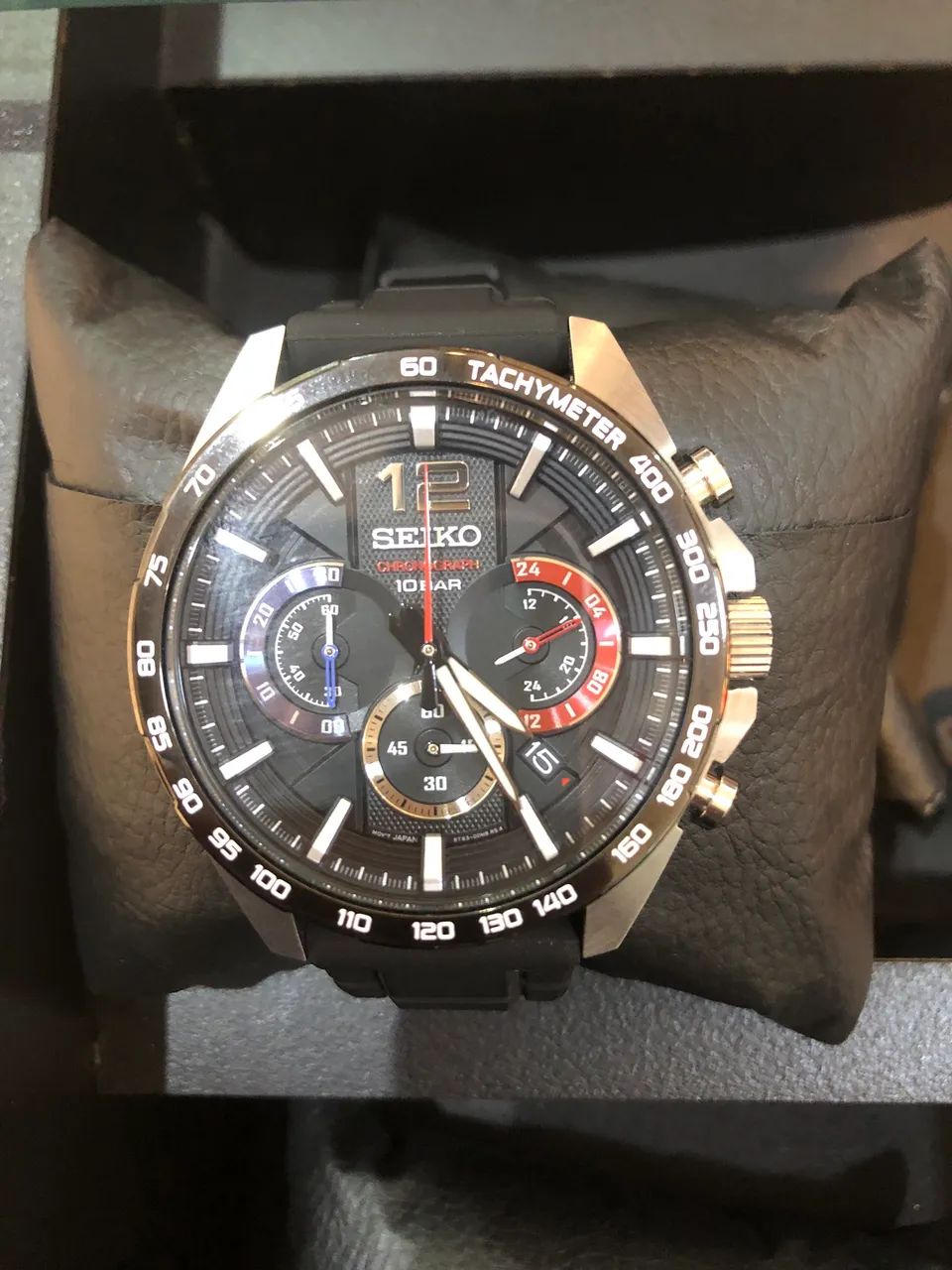 Seiko SSB347P1 Chronograph Original - 10 BAR - Hardlex - Quartzo - Foto 2