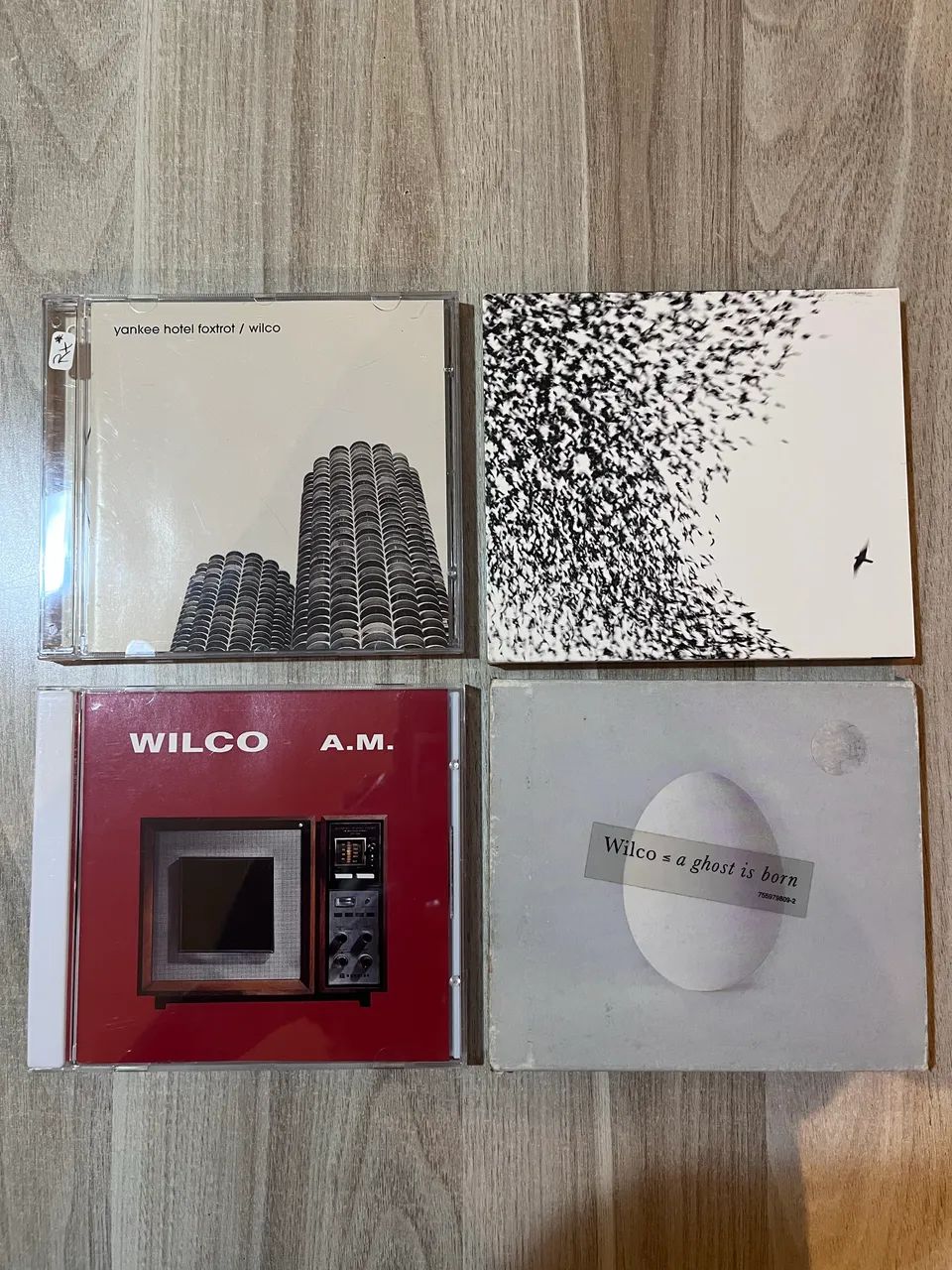 CD - Wilco - Sky Blue Sky, Yankee Hotel Foxtrot, A.M., A Ghost is Born