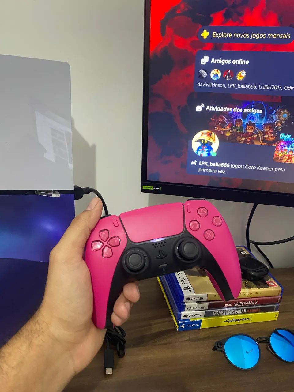 DUALSENSE NOVA PINK - PS5