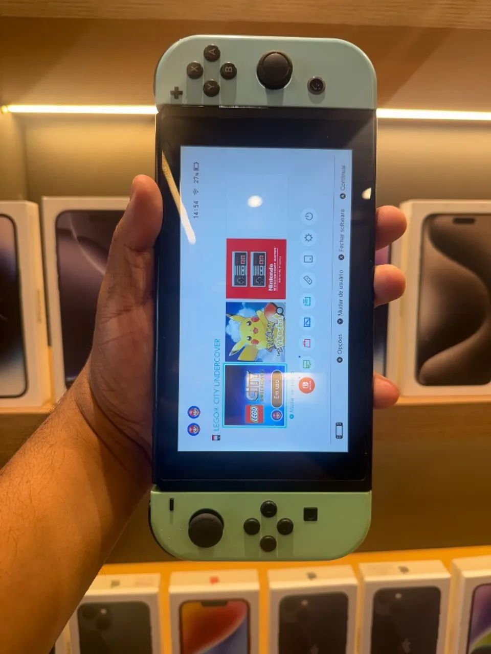 NINTENDO SWITCH V2 ( APARELHO BARATO ) - Foto 2