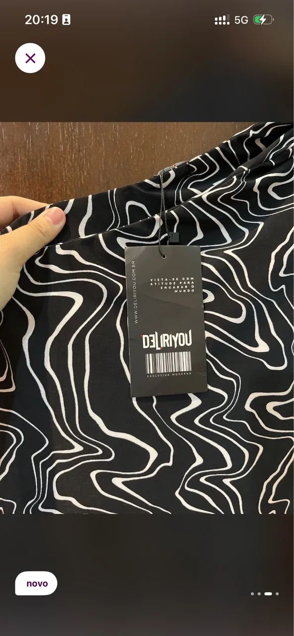 Vestido Novo Deliryou  - Foto 3
