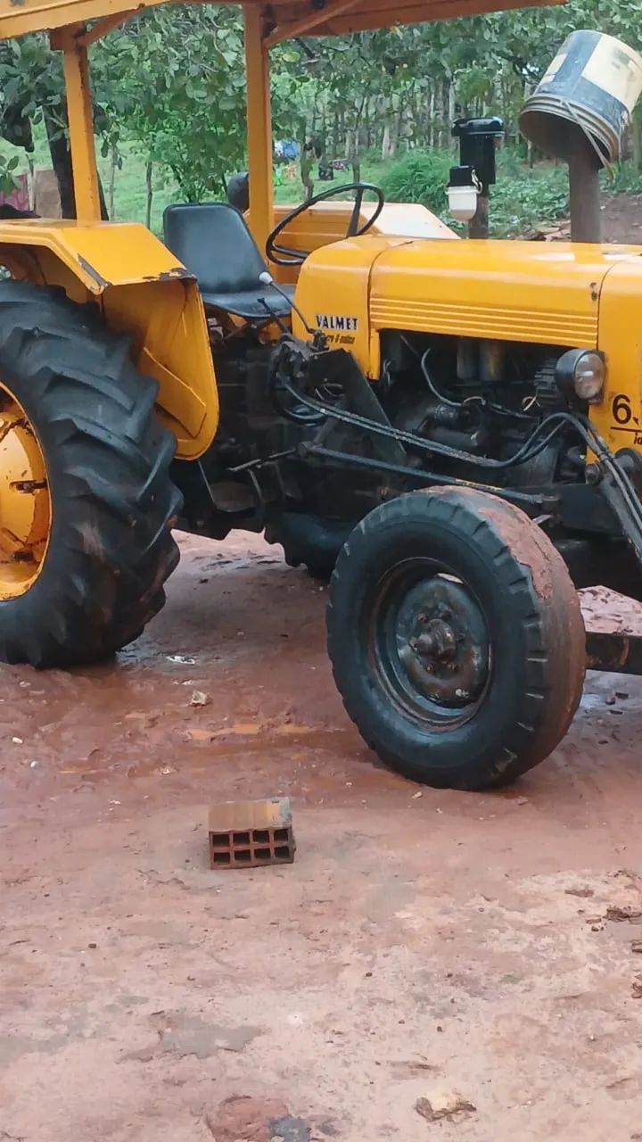 Trator valmet 65 3 cilindros 