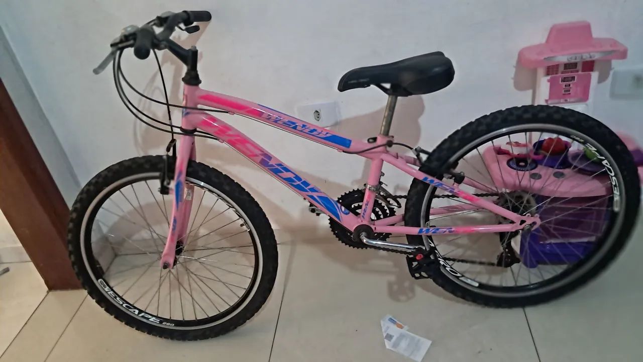 Linda bicicleta Aro 24 só pegar e andar *. - Foto 3