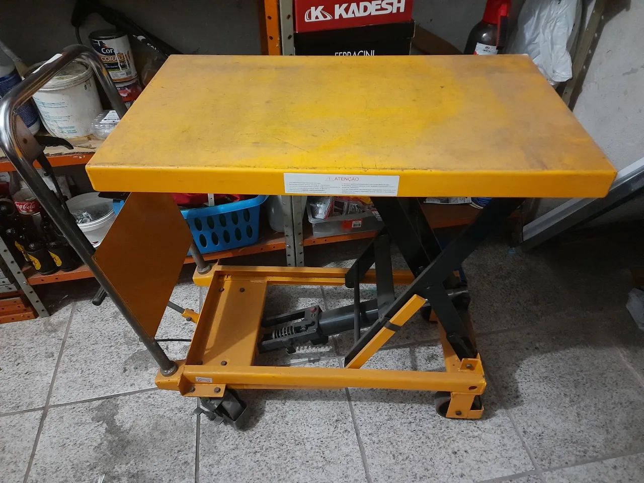 Mesa pantográfica