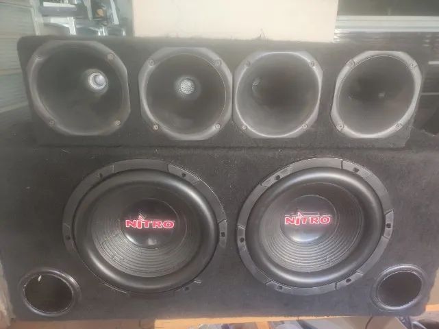 Caixa e amplificador - Foto 2