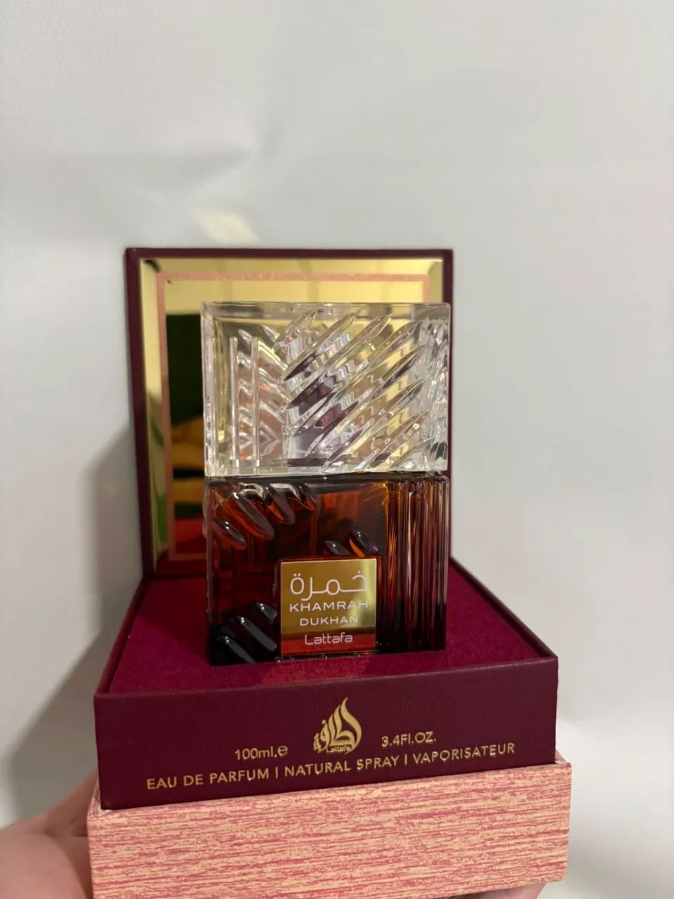 Perfume Árabe Lattafa Khamrah Dukhan