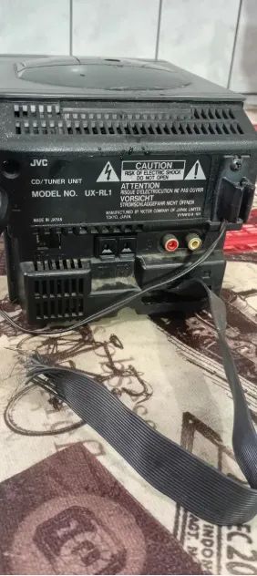 Som JVC mini sistem componente , sem teste