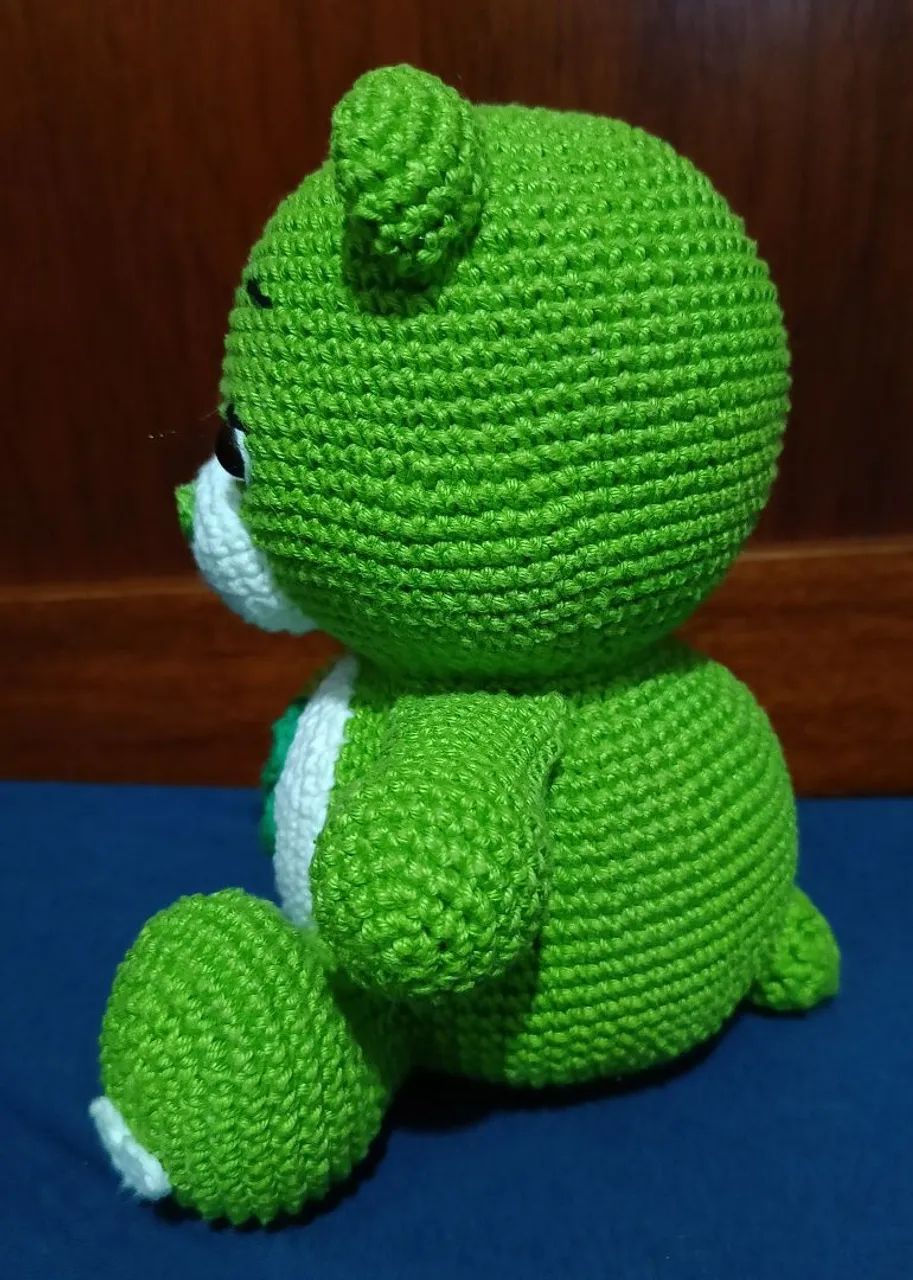 Ursinho Carinhoso Boa Sorte Amigurumi - Foto 4