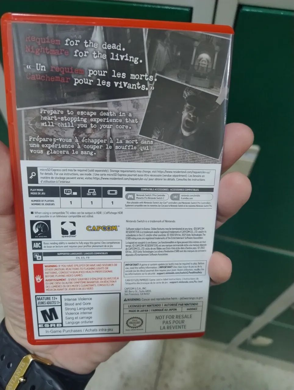 Resident Evil Réquiem Nintendo Switch 2 - Foto 2
