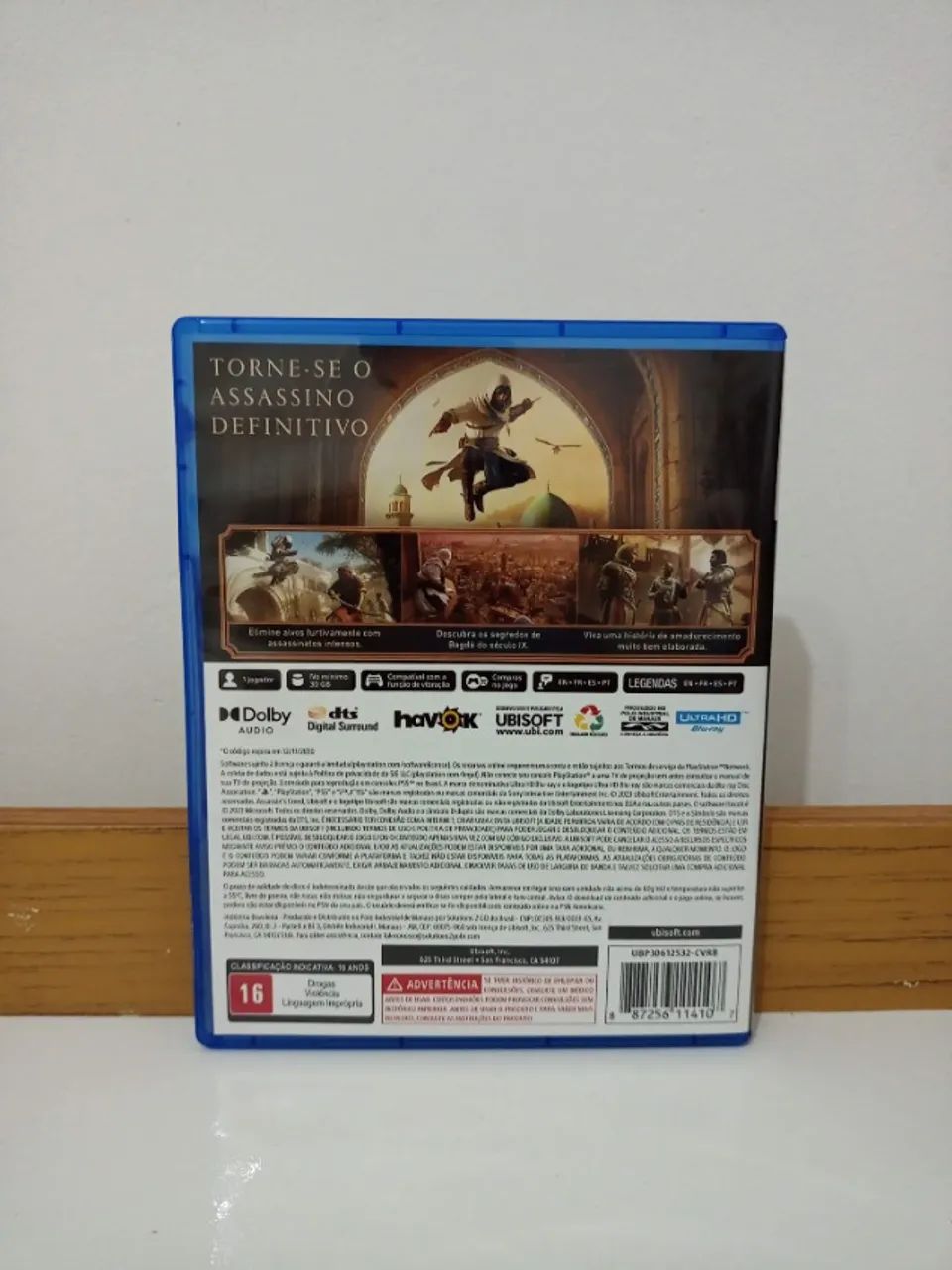 Jogo Assassins Creed Mirage Ps5 Usado Mídia Física - Foto 2