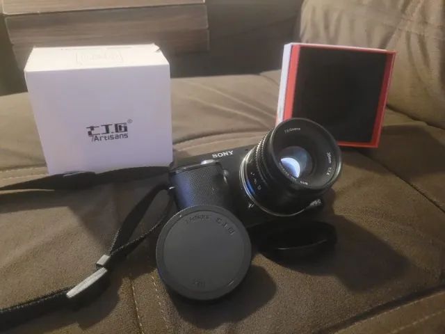 Lente 7Artisans 35mm f/1.4 Sony E-Mount - Ultra Clara, Manual e na Caixa - Foto 4