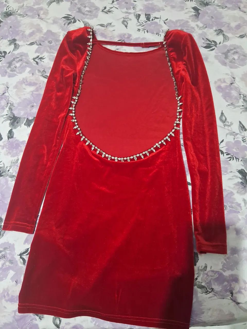 Vestido usado apenas uma vez