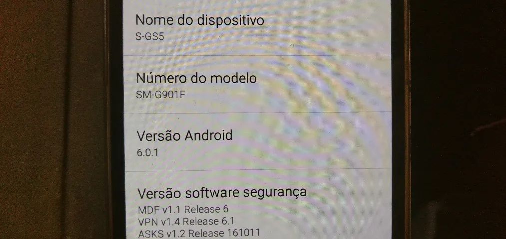 Cel. Samsung S5 Plus (SM-G901F) funcionando - c/ NFC, tela e baterias OK  - Foto 2