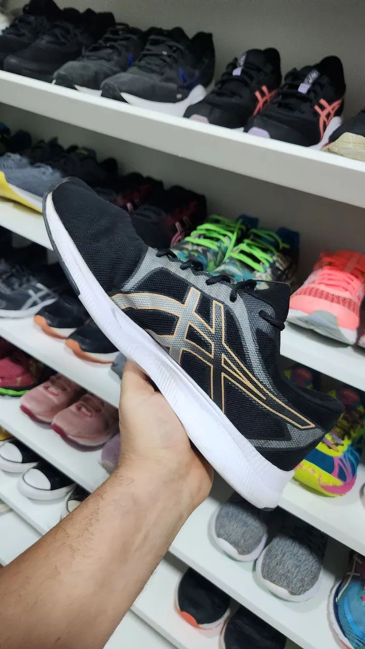 TÊNIS ASICS BLOCKER 2 ORIGINAL - TAM 44 - ACADEMIA  - Foto 2