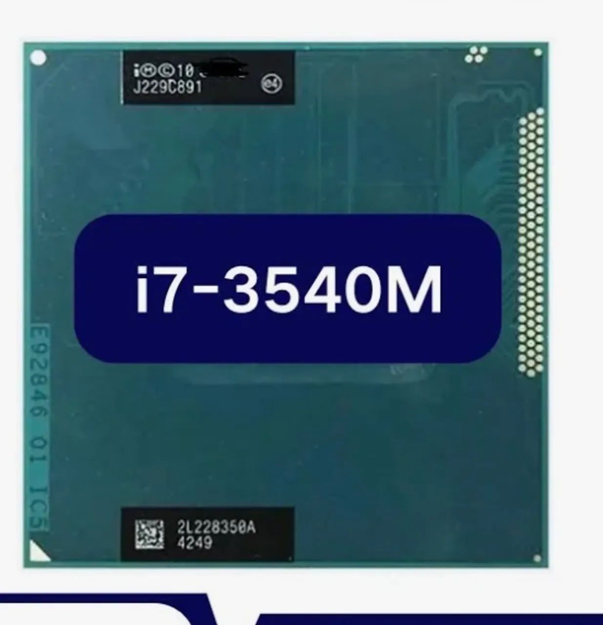 Processador i7 3540m 3.0 ghz com turbo 3.7 - altissima perfomance socket 4.0 cache - 
