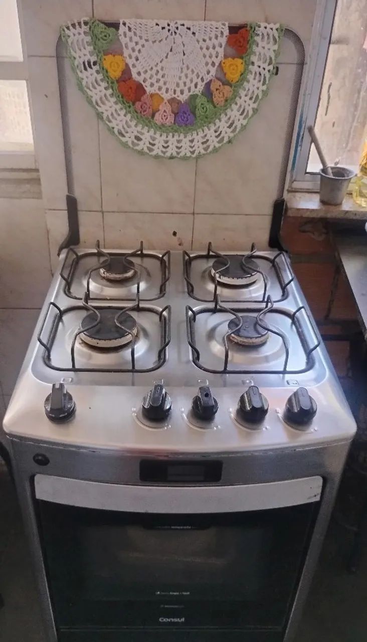 Fogão 4 novas funcionando perfeitamente  - Foto 2