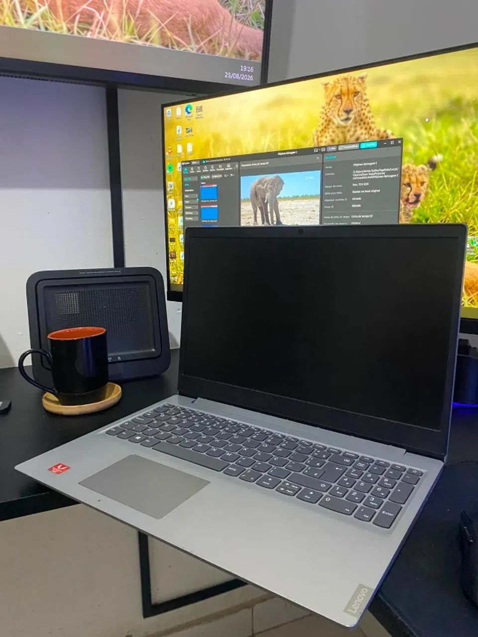 Notebook Lenovo Ryzen 3 12GB RAM SSD 128GB