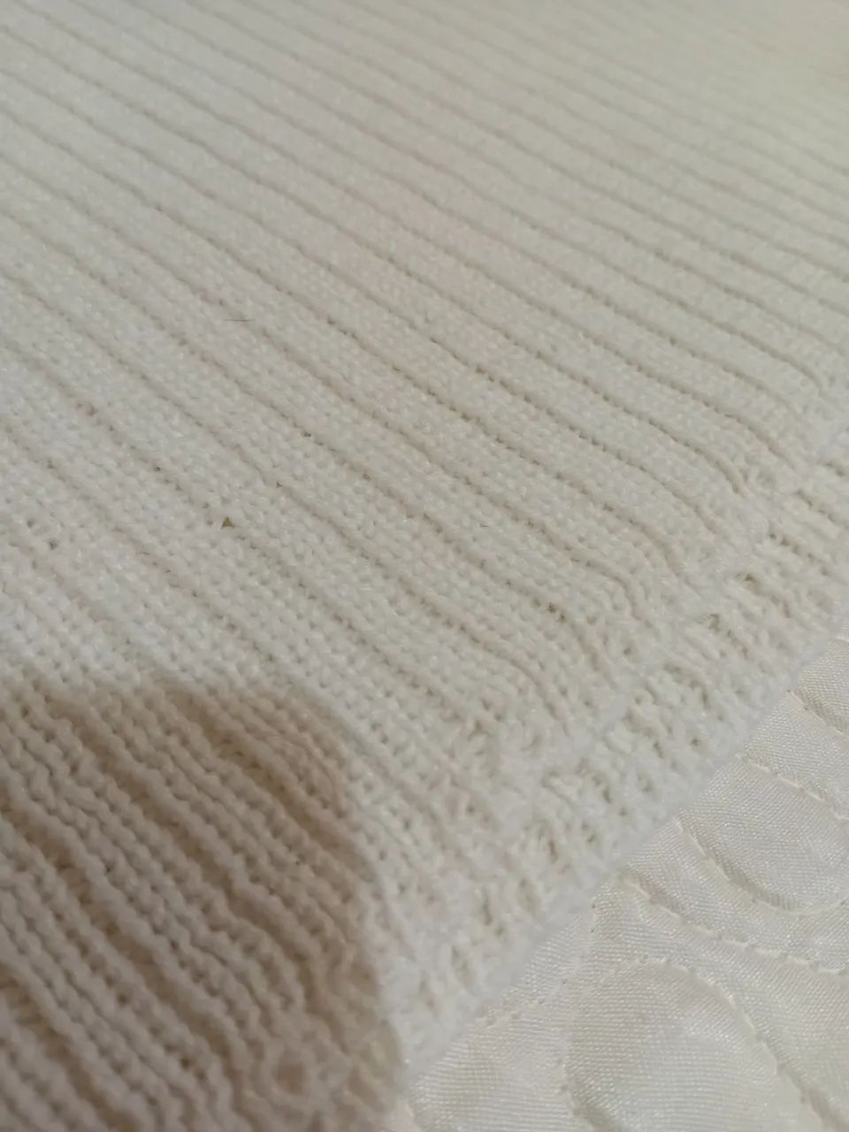 Blusa cacharrel tricô branco  - Foto 5