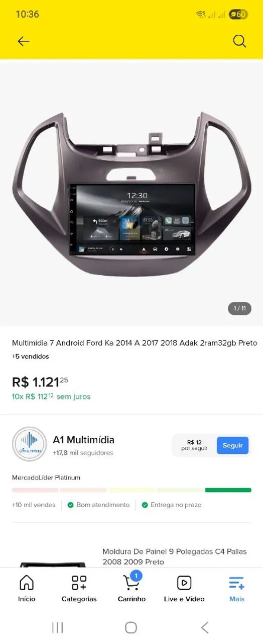 Kit multimidia 7"