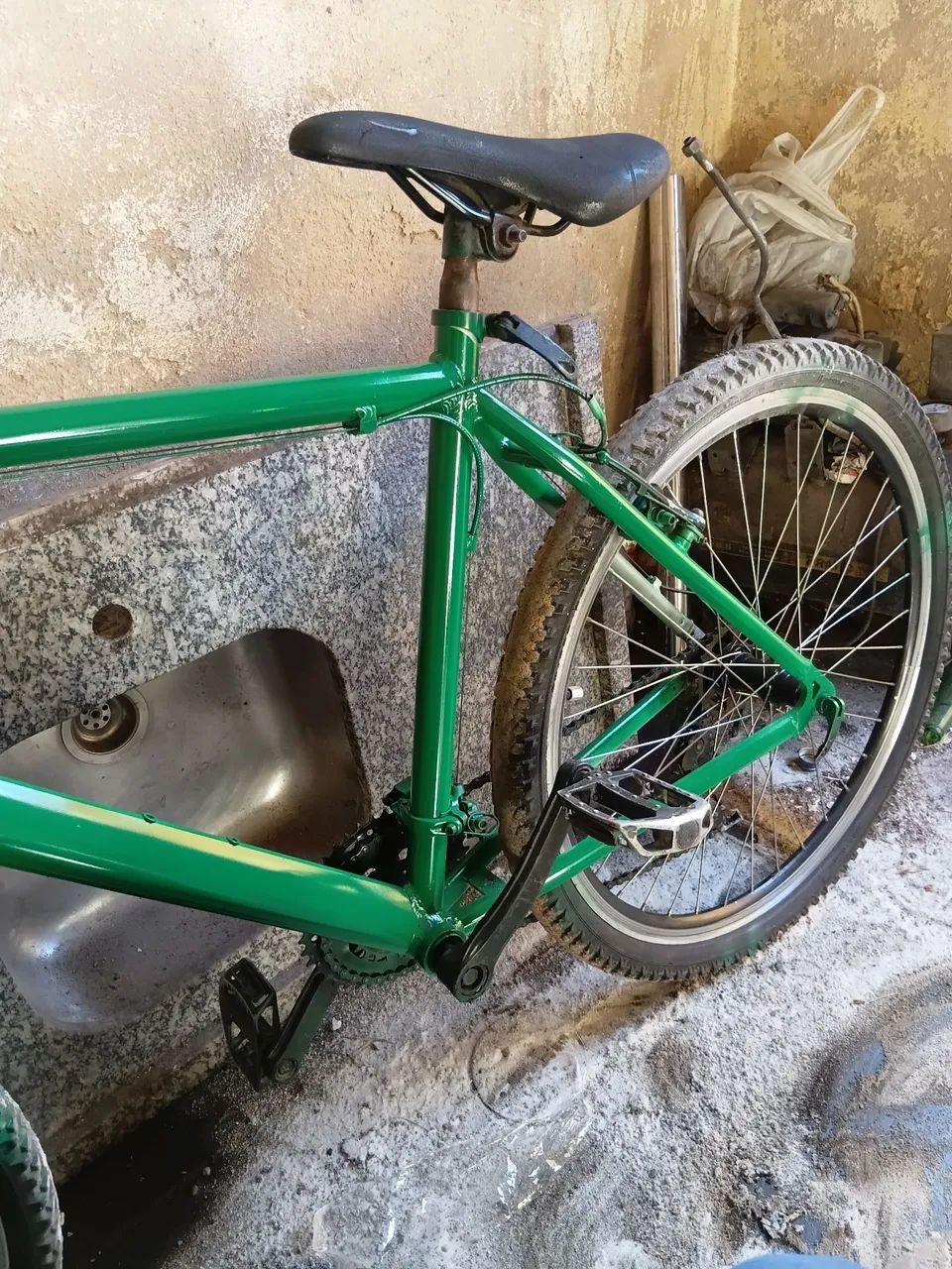 Bicicleta  quadro alumínio  - Foto 5