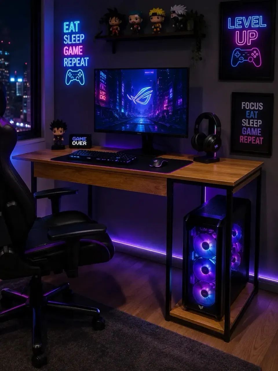 Mesa Gamer - Nova e Lacrada! - Foto 4