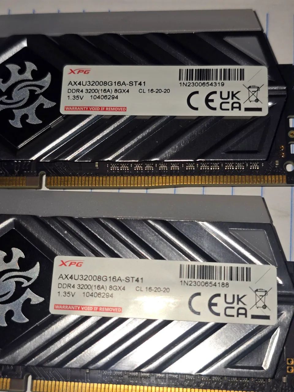 Memoria RAM 8GB DDR4