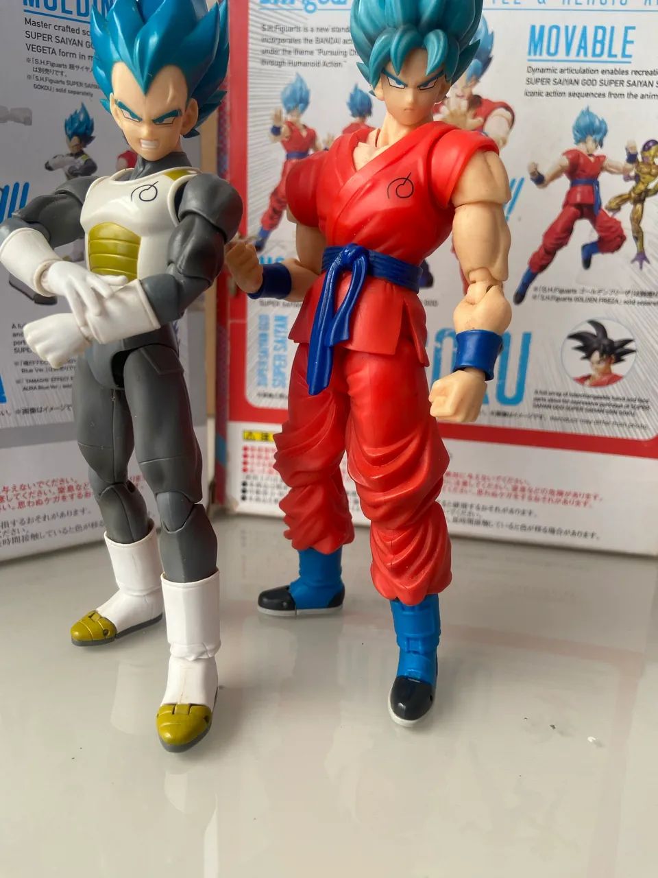 SHFiguarts Goku e vegeta blue - Foto 2
