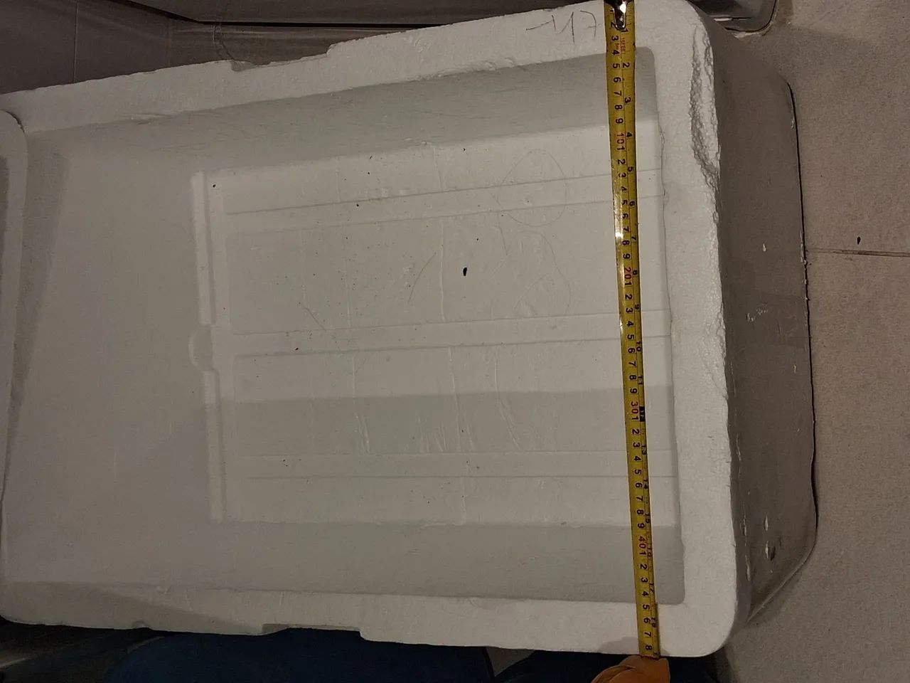 ISOPOR 76 LITROS ? GROSSO E RESISTENTE - Foto 4